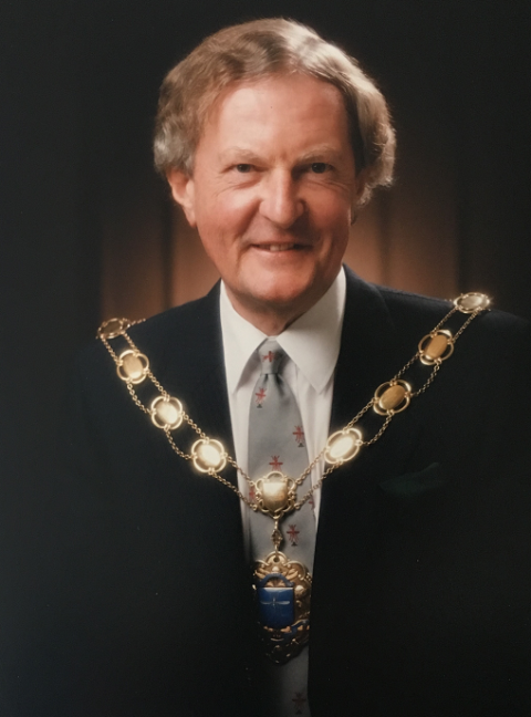 Professor Cook at the time of being RSTMH President Professor Cook at the time of being RSTMH President