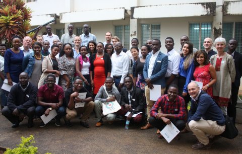 All the presenters from East African Research in Progress meeting in Moshi this September All the presenters from East African Research in Progress meeting in Moshi this September