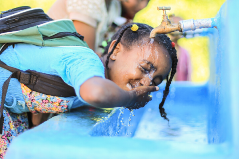 Tigist, 7, a first-grade student at Edget Bihibret Elementary School, Burie, West Gojjam, Amhara, Ethiopia. November 2018. Credit: WaterAid/ Genaye Eshetu Tigist, 7, a first-grade student at Edget Bihibret Elementary School, Burie, West Gojjam, Amhara, Ethiopia. November 2018. Credit: WaterAid/ Genaye Eshetu