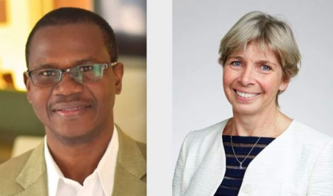 George Macdonald Medal recipients Professor Alex Ezeh and Professor Sarah Cleaveland George Macdonald Medal recipients Professor Alex Ezeh and Professor Sarah Cleaveland