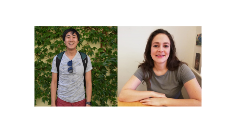 James Cai (left) and Tanya Mikaiel