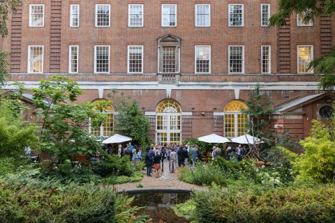 Guests at the Garden Party at BMA House