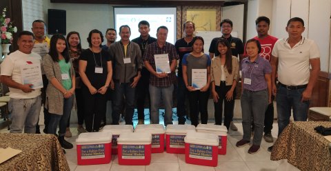 Last face-to-face training session on Integrated Bite Case Management for animal health workers, held in Oriental Mindoro, February 2020 (one month before the national lockdown).